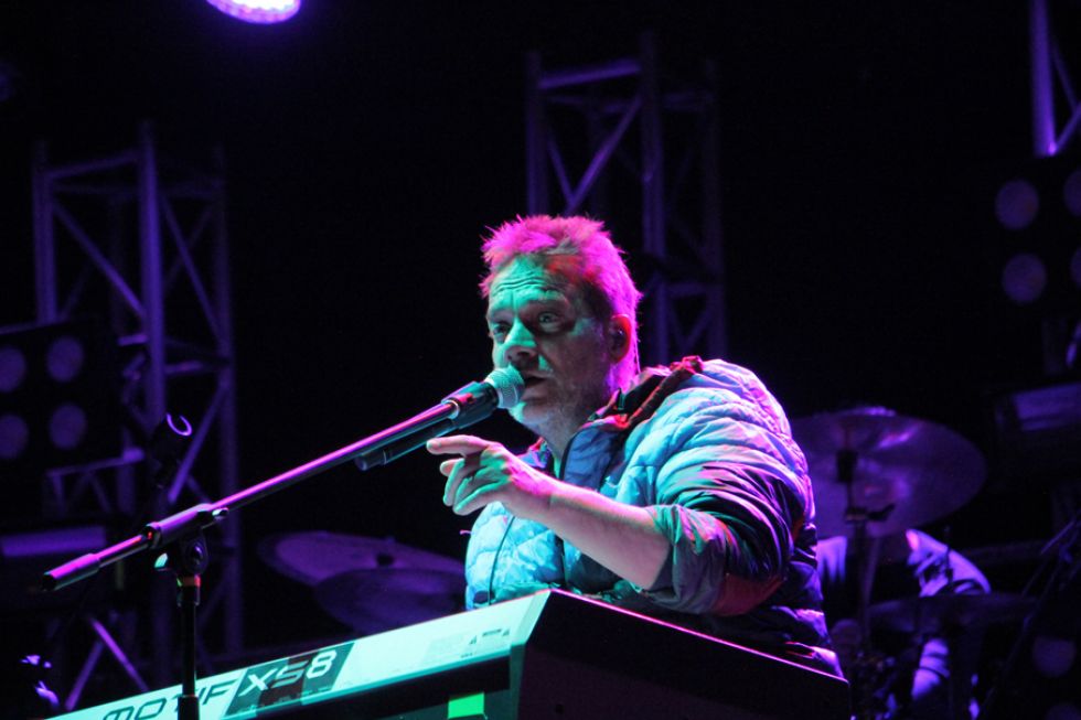 VICENTICO. El exvocalista de Los Fabulosos Cadillacs mostró toda su solvencia interpretativa en el escenario del "Mauro Núñez"