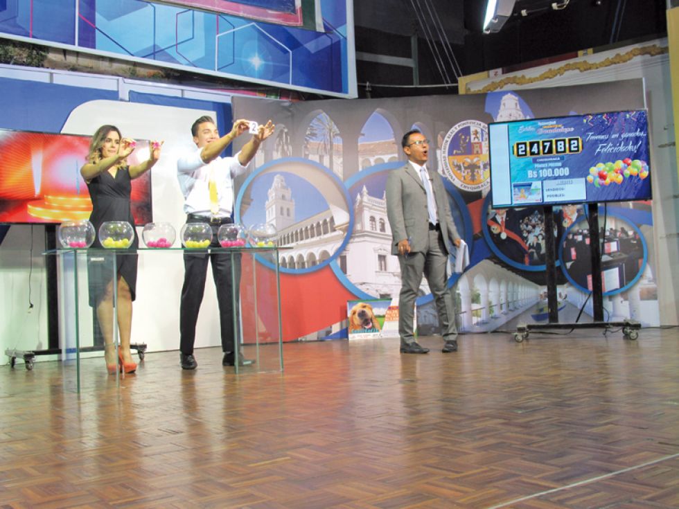 LOTERÍA. El sorteo regional en el Canal Universitario fue certificado por la Autoridad del Juego.