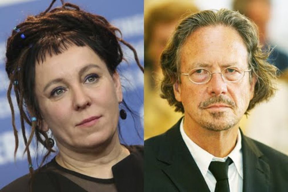 Los galardonados con el Premio Nobel de Literatura.