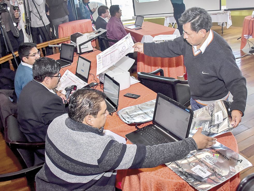 TSE. La presentación del sistema TREP.