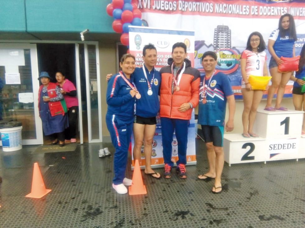 Equipo de natación.