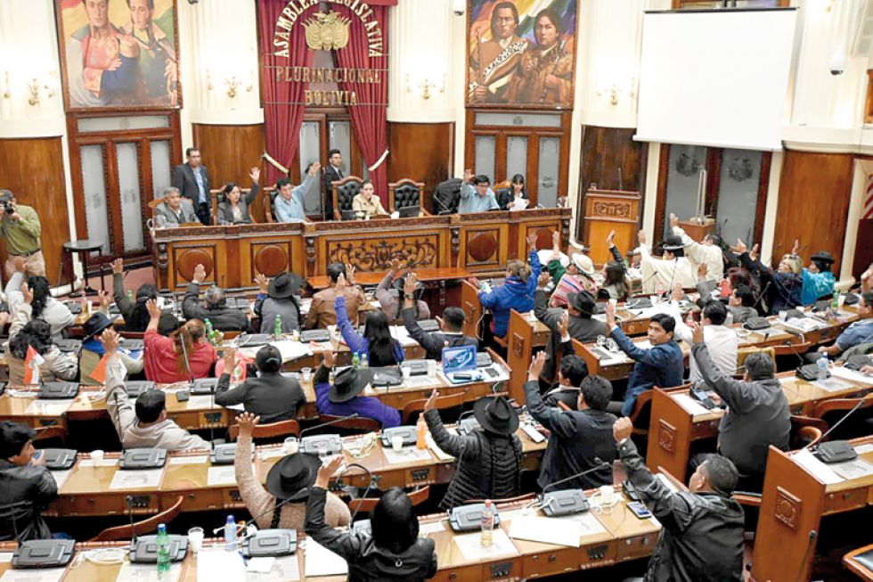 PROYECCIÓN. La Asamblea Legislativa Plurinacional tendrá mayor participación opositora.
