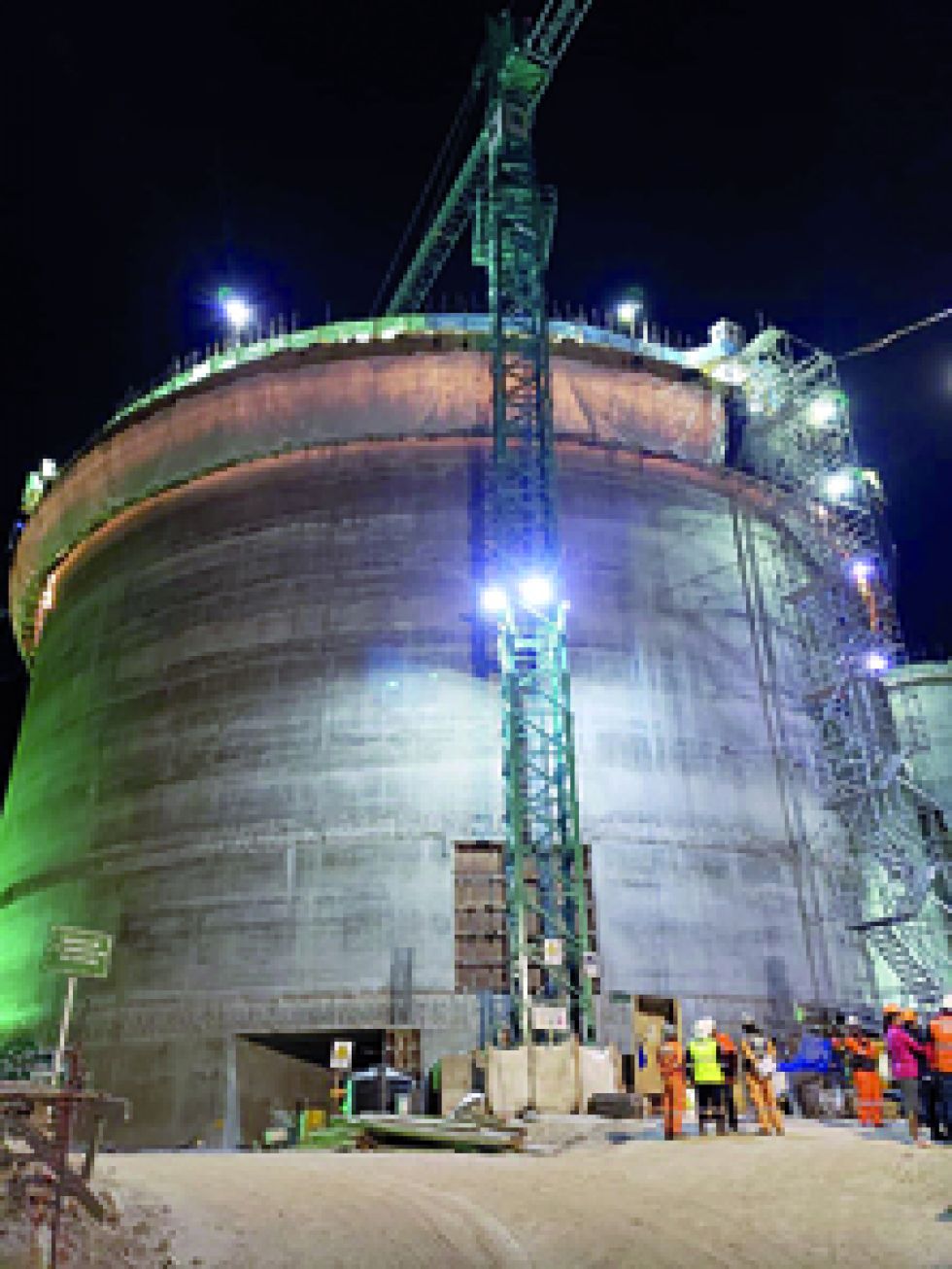 INFRAESTRUCTURA. El silo se constituye en el más grande de Bolivia y el segundo en Latinoamérica.