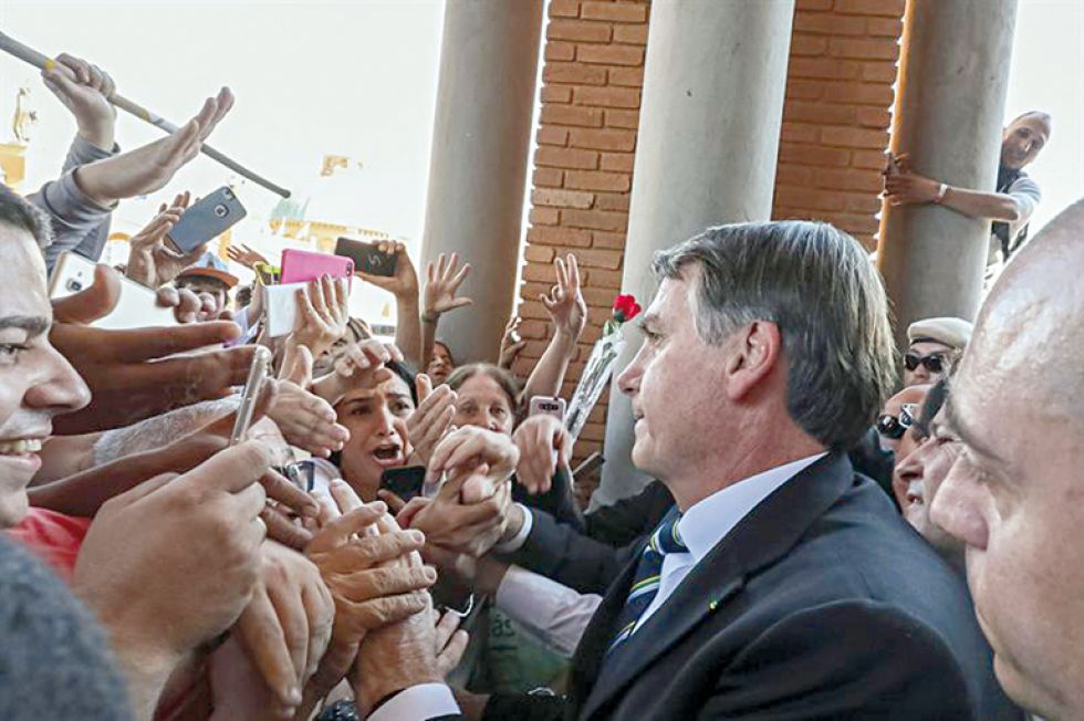 RADICAL. Jair Bolsonaro llegó al poder hace diez meses, con un discurso radical que alentó políticas represivas.