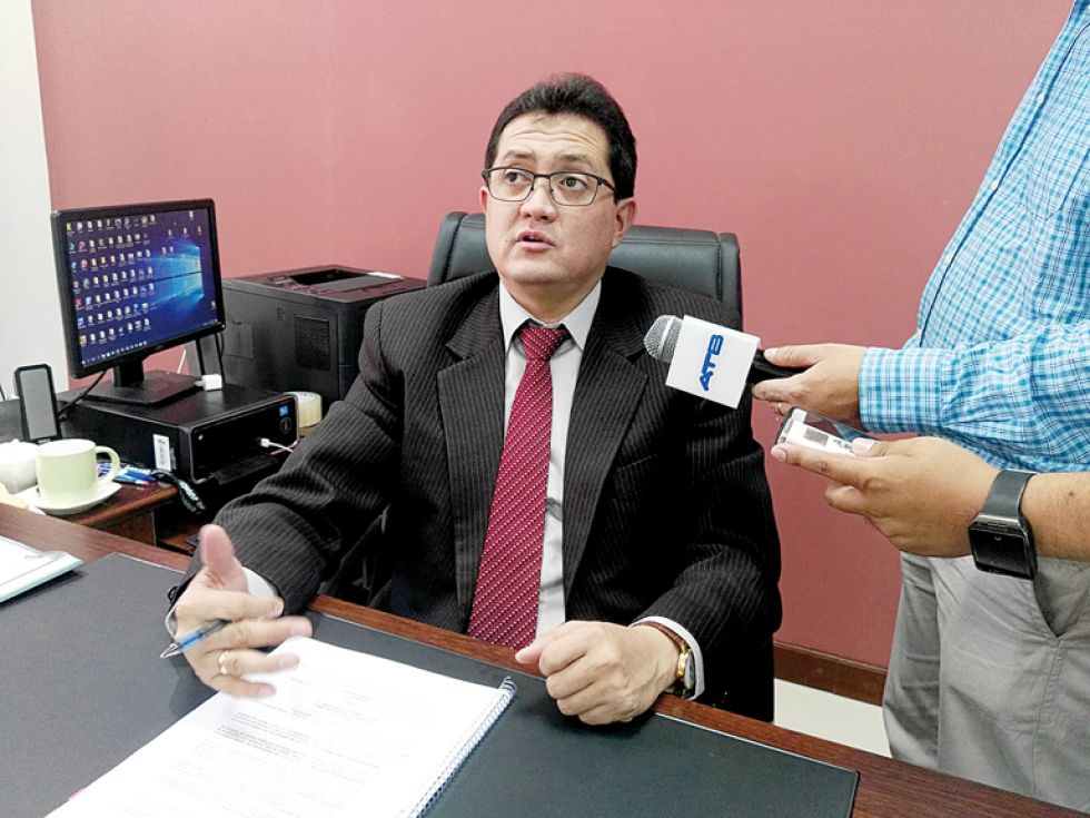 IMPUTADO. El exdirector de la DGAF Roger Palacios, cuando ejercía el alto cargo administrativo.