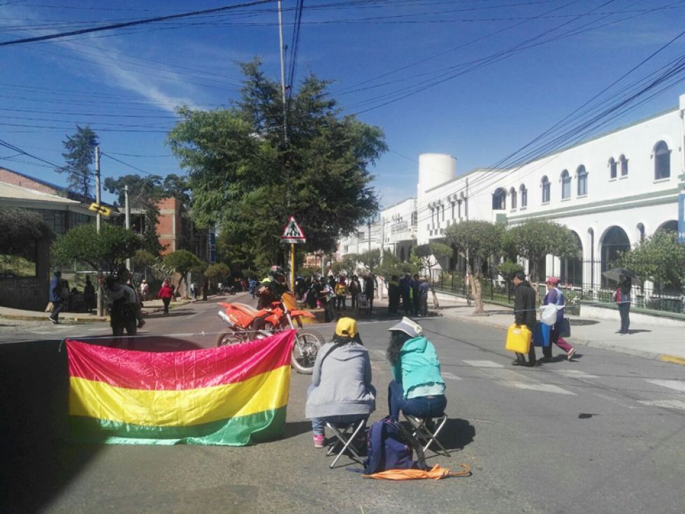 CONFLICTO. La movilización cívica en el país ante denuncias de fraude en las elecciones.