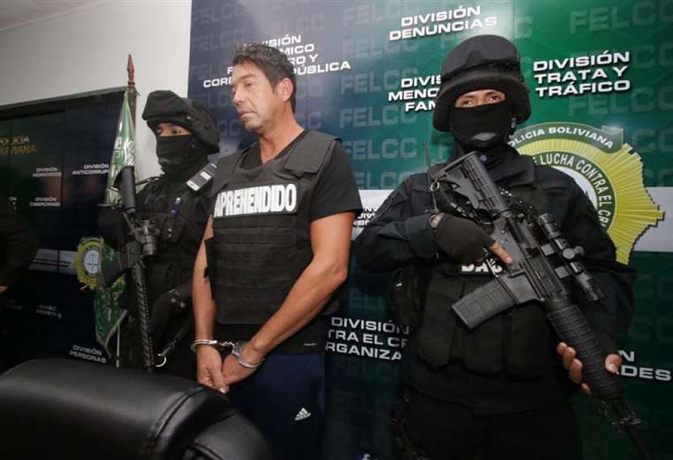 La presentación del exalcalde de Warnes en Santa Cruz.