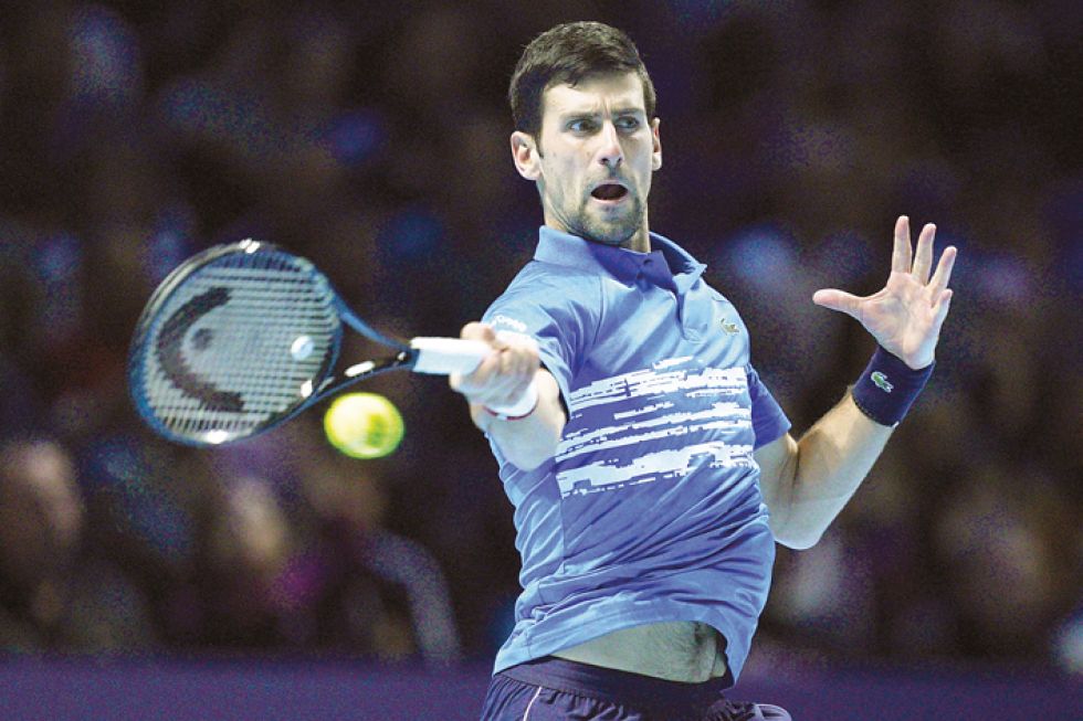 El serbio Novak Djokovic y el australiano Dominic Thiem vencieron ayer.