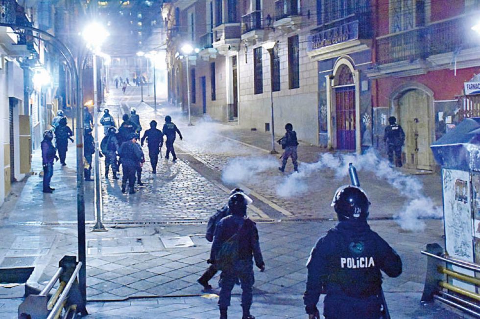 CONFLICTO. Varias personas pedieron la vida y otras quedaron heridas en los enfrentamientos entre sectores afines al MAS y los movilizados.