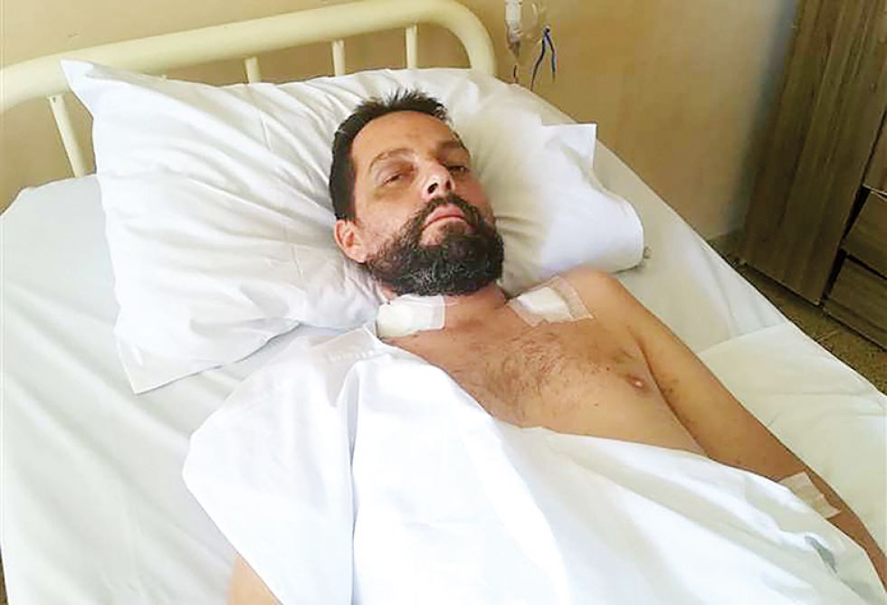 APREHENDIDO. El guerrillero de las FARC Facundo Molares cayó herido el 30 de cotubre en Montero.