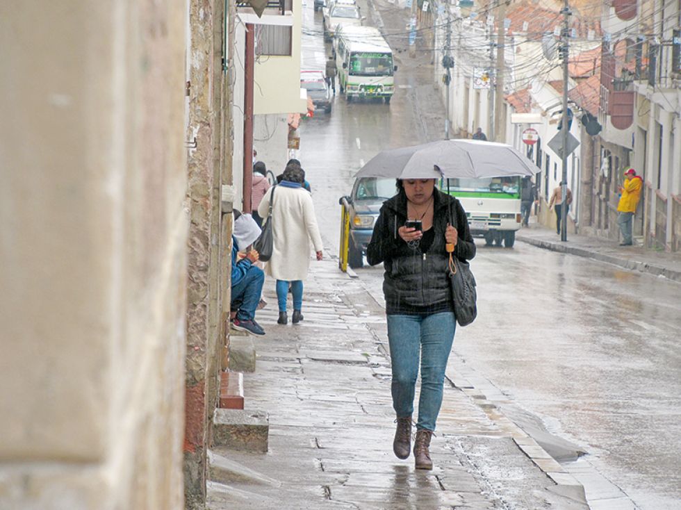 PREVENCIÓN. En la segunda semana de diciembre, la ciudad presentará bajas temperaturas.