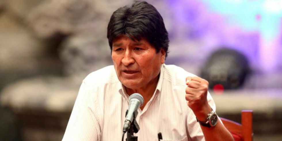 El expresidente Evo Morales.