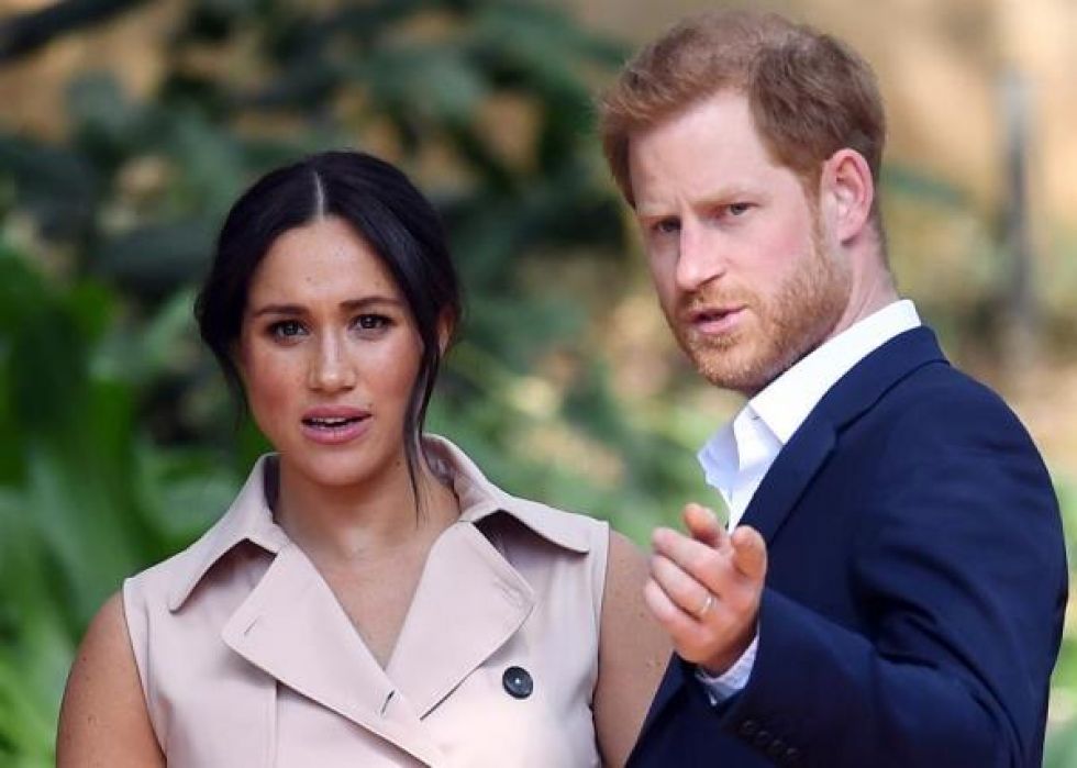 Los duques de Sussex, Enrique y Meghan, durante una de sus actividades oficiales durante el pasado verano boreal.
