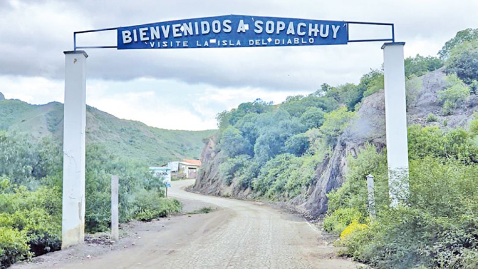 MUNICIPIOS. El estudio de la carretera entre Arquillos y Sopachuy tiene un 80% de avance.