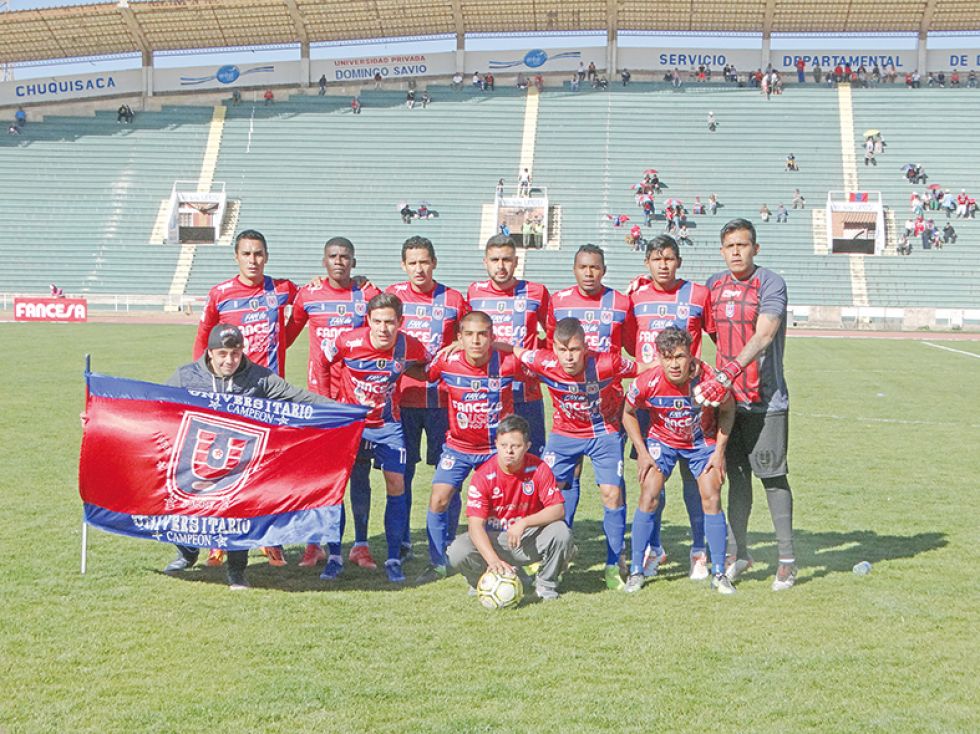 El equipo estudiantil descendió del fútbol profesional en 2018 y fue invitado para jugar la Copa Simón Bolívar 2019.