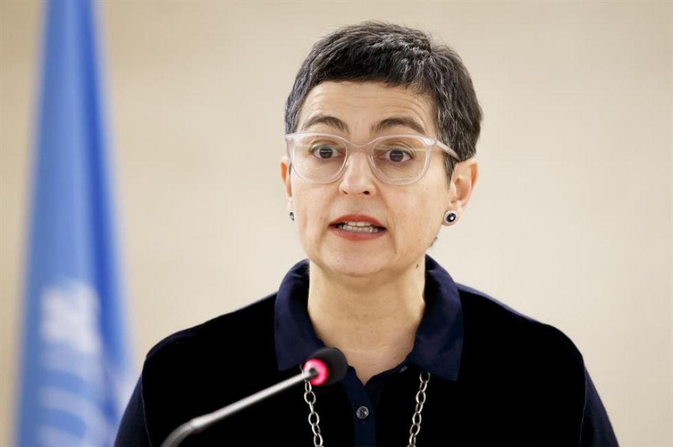 La ministra de Asuntos Exteriores de España, Arancha González Laya.