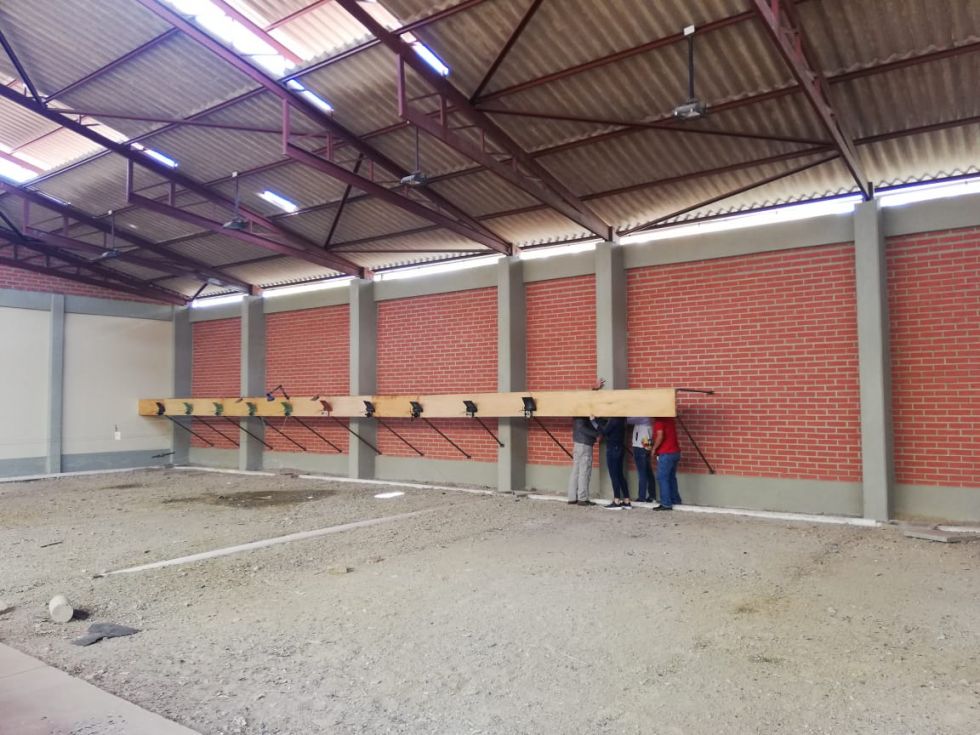 Esta mañana se hizo una inspección al polígono de Yotalilla.
