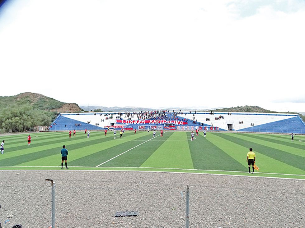El estadio Lourdes de Yotala albergará los compromisos del interprovincial hasta el domingo.