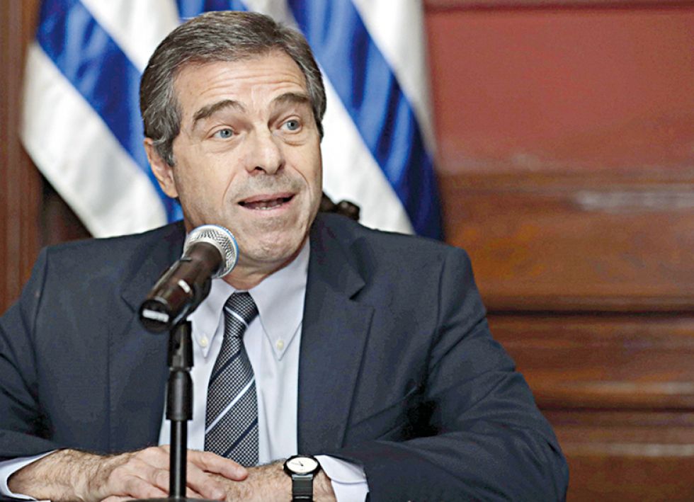 DECISIÓN. El canciller de Uruguay, Ernesto Talvi, anunció ayer el retiro de su país de Unasur.