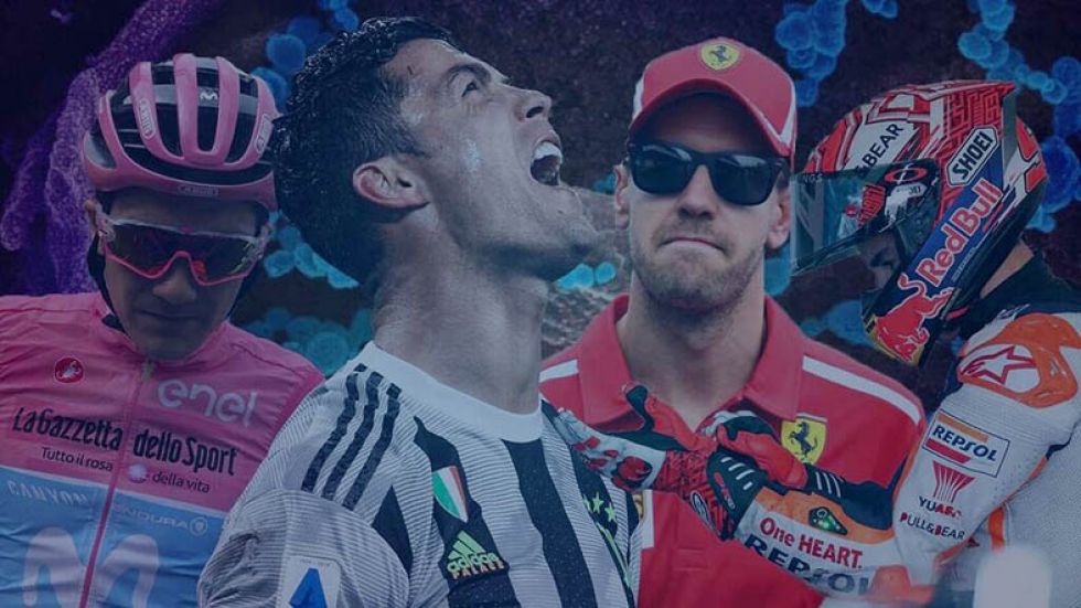 Las grandes ligas europeas de fútbol y las pruebas de otras disciplinas suspendieron o modificaron sus eventos.