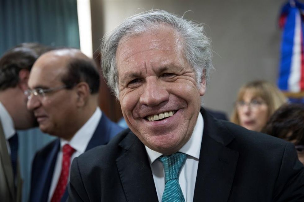 Luis Almagro fue reelegido como secretario general de la Organización de Estados Americanos (OEA).