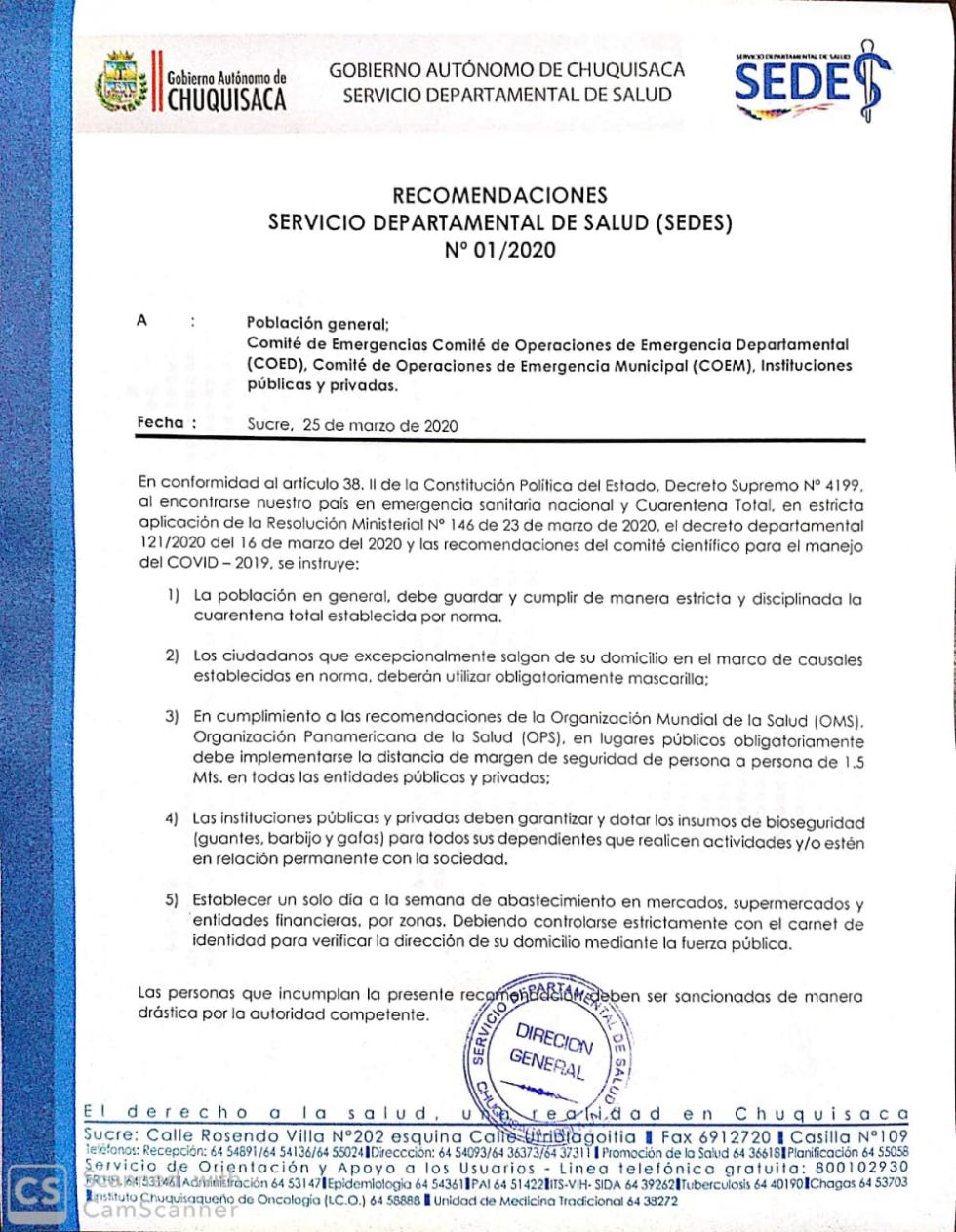 Las determinaciones asumidas la noche de este miércoles, antes del anuncio del Gobierno nacional.