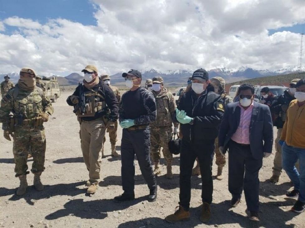 La visita de las autoridades del Gobierno a la frontera de Chile con Bolivia en pasados días.
