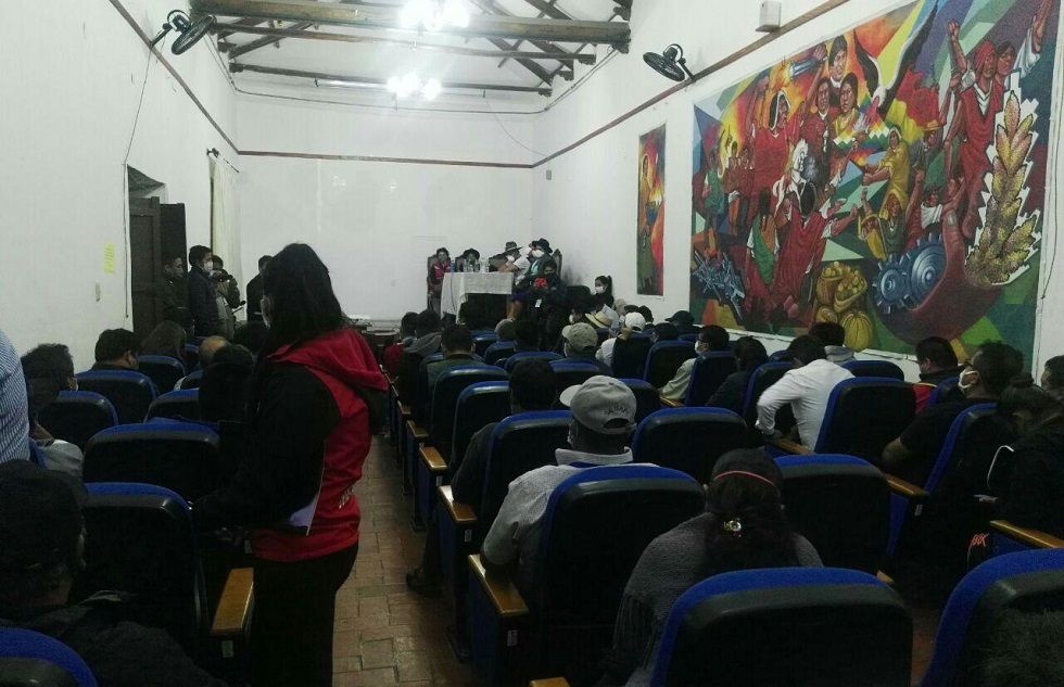 La reunión del Comité de Emergencias. 