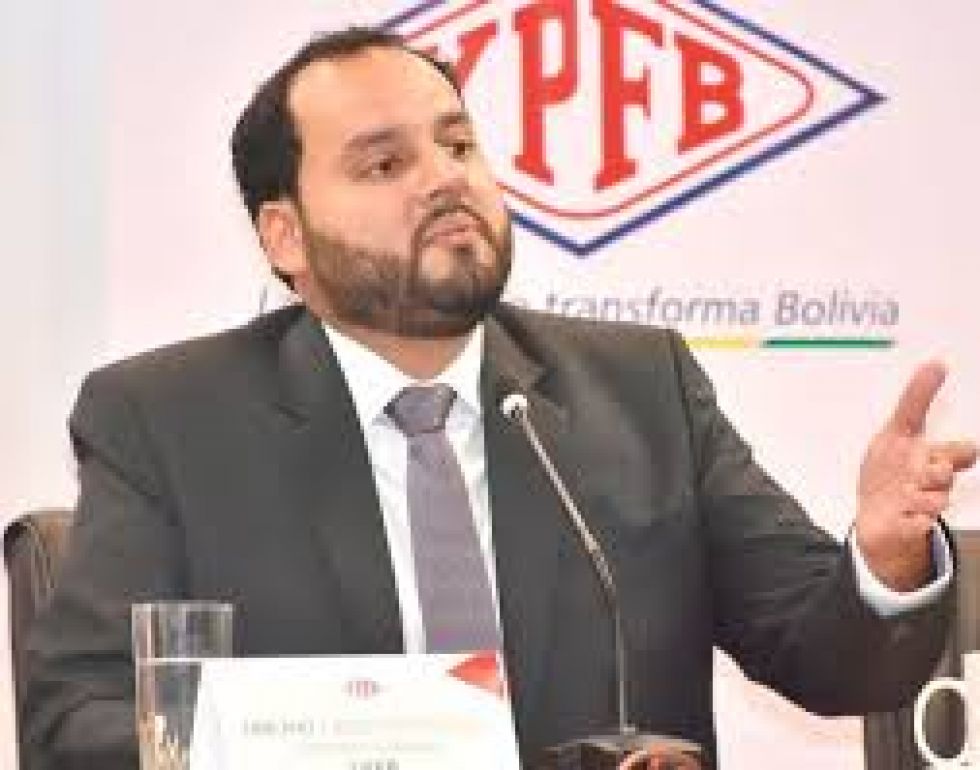 El titular de YPFB, Herland Soliz.