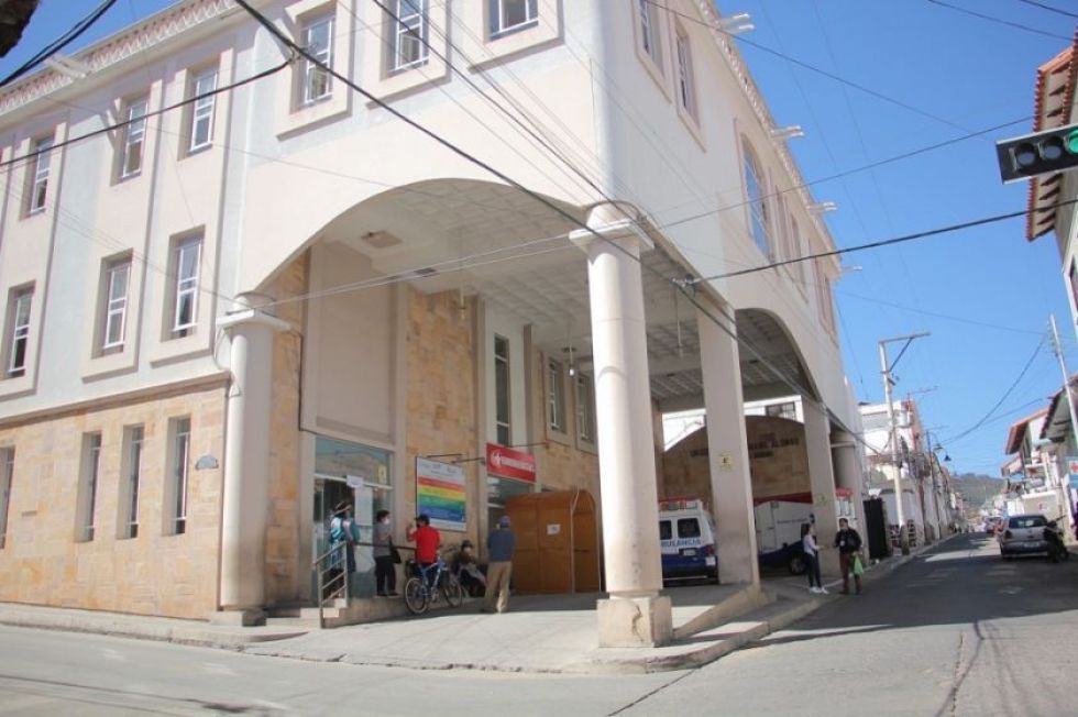 El hospital Santa Bárbara, uno de los nosocomios a los que se les prometió dar camas para pacientes de coronavirus.