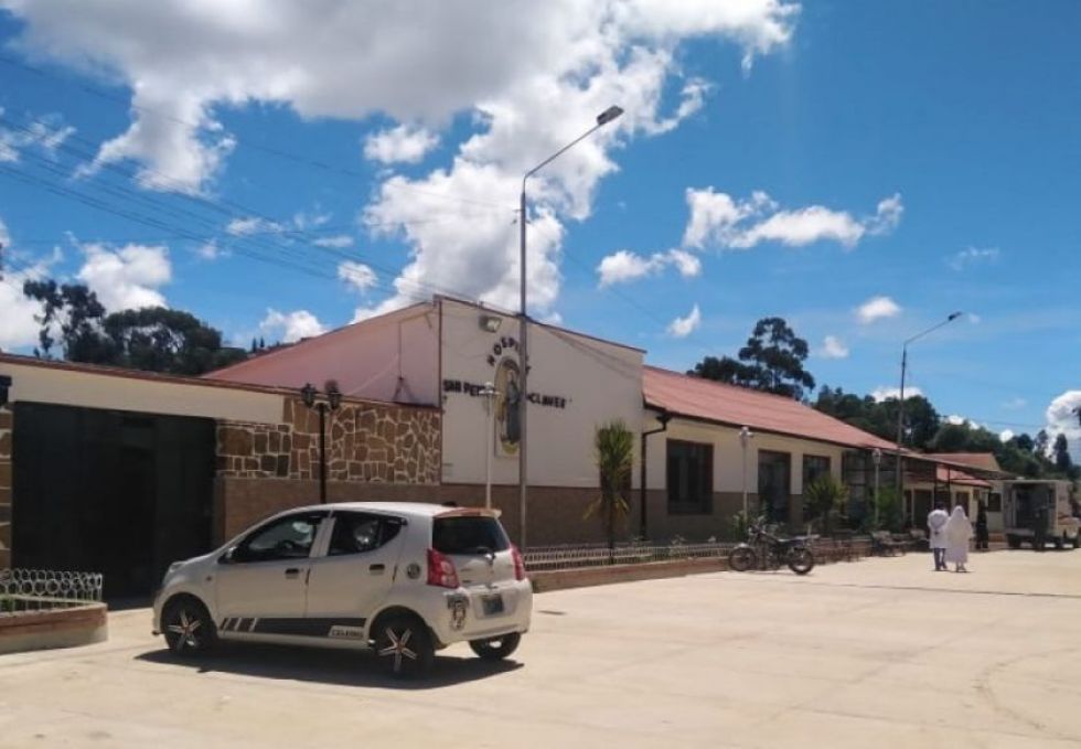 Ambientes del hospital San Pedro Claver, ahora Hospital Covid-19.
