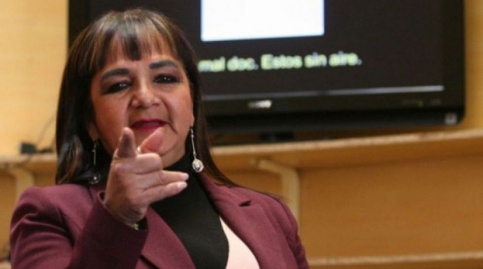 La senadora Carmen Eva Gonzales.