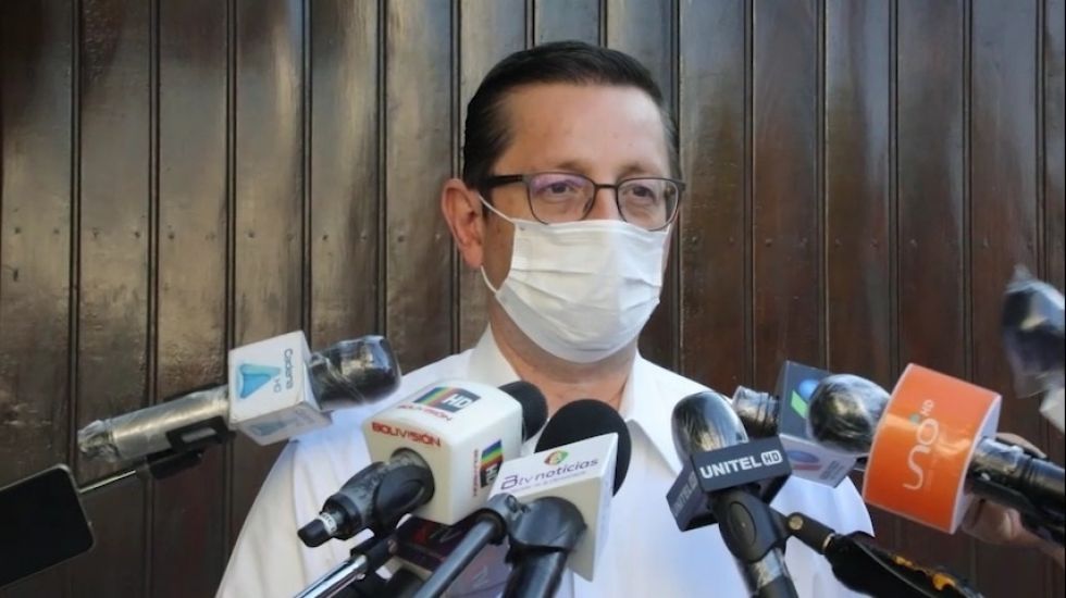 El ministro de Desarrollo Productivo y Economía Plural, Óscar Ortiz.