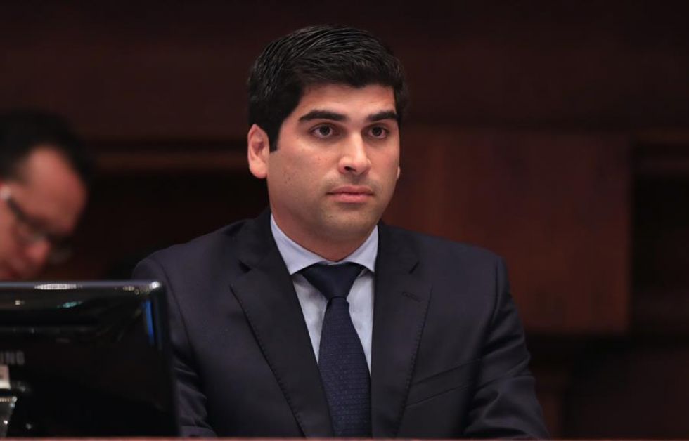 El renunciante vicepresidente de Ecuador, Otto Sonnenholzner.