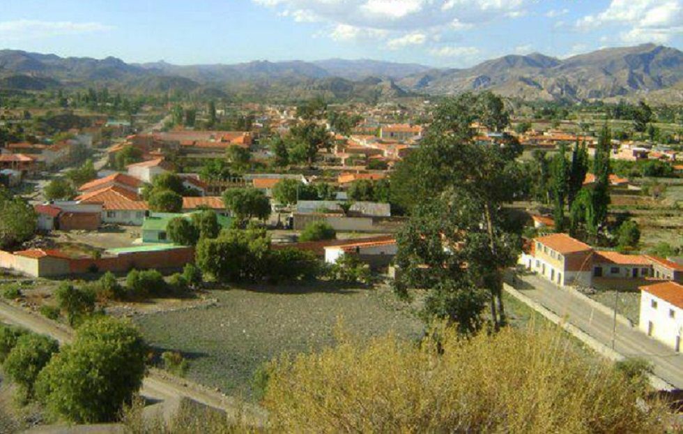 El municipio chuquisaqueño de San Lucas. 