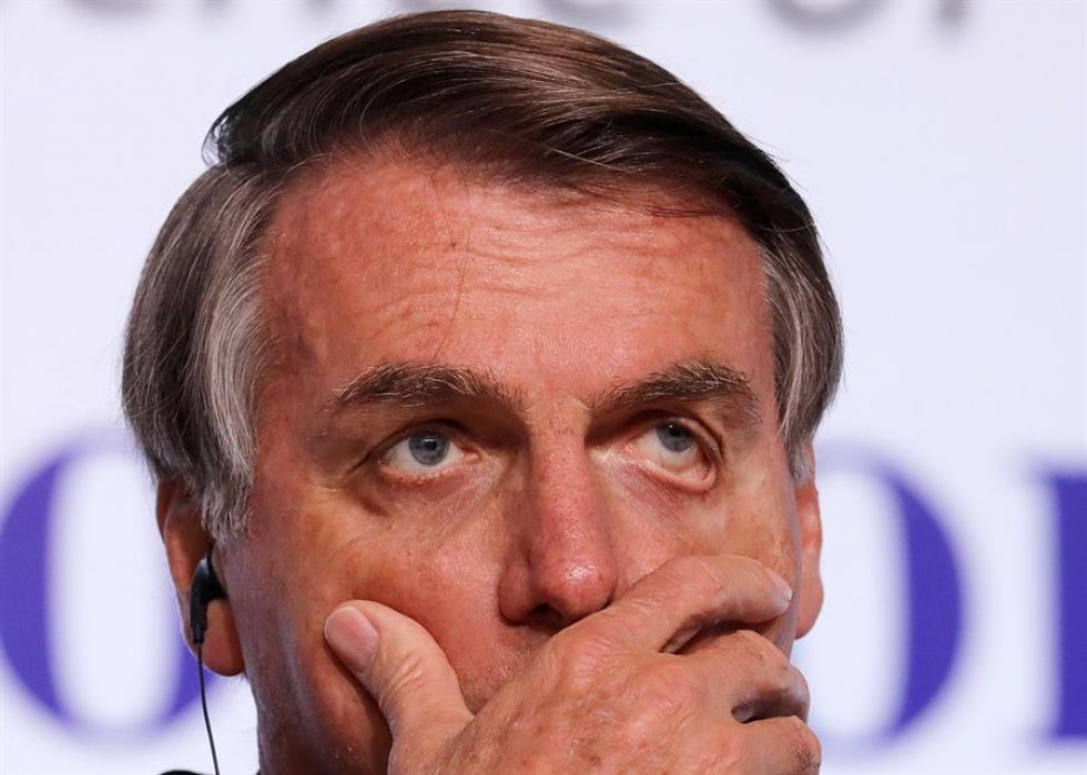 El presidente de Brasil, Jair Bolsonaro.