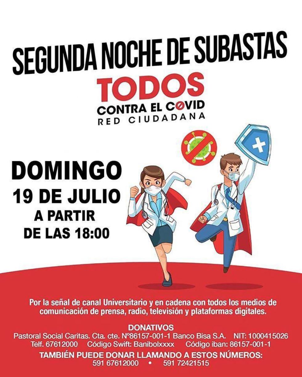 La cita es este domingo, a partir de las 19:00, bajo el liderazgo de la red ciudadana y la Pastoral Social Cáritas.