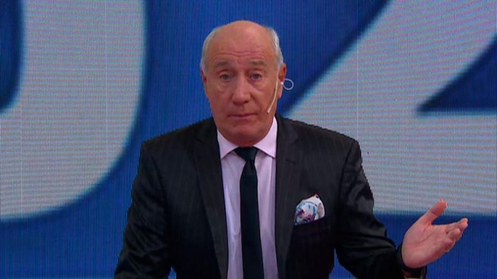 Aldo “Lagarto” Guizzardi, el conductor del programa donde se leyó el texto de los intensivistas.