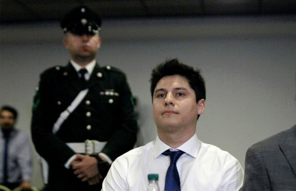 El chileno Nicolás Zepeda acusado de asesinar a su exnovia japonesa en 2016. Foto de marzo de 2020.