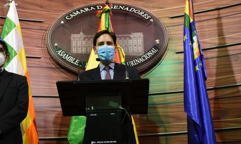 El presidente del TSE, Salvador Romero, en una conferencia de prensa reciente, en el Legislativo.