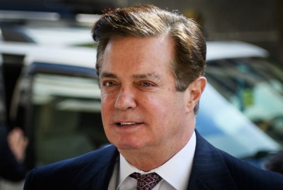 Manafort llega a una audiencia en el Tribunal de Distrito de los Estados Unidos, el 15 de junio de 2018.