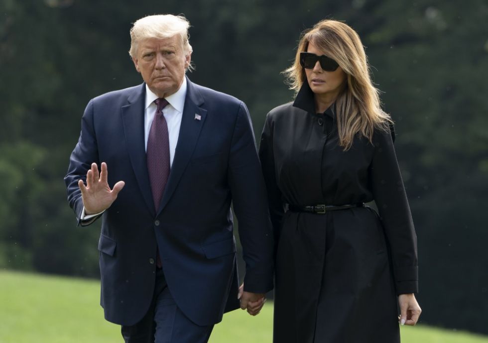El presidente de Estados Unidos, Donald Trump, y su esposa Melania, fotografiados recientemente.