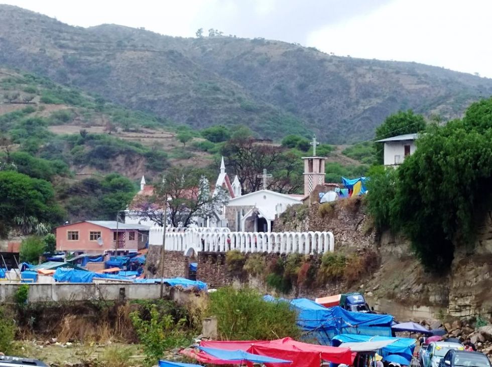 La comunidad La Calera, en el municipio chuquisaqueño de Yotala. 