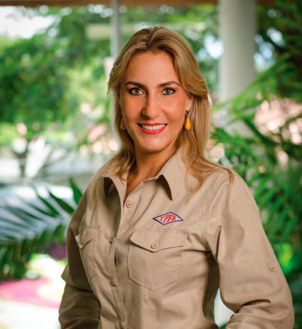 La cruceña Katya Mirna Diederich Kuscevic asumirá este martes la Presidencia de Yacimientos Petrolíferos Fiscales Bolivianos (YPFB).