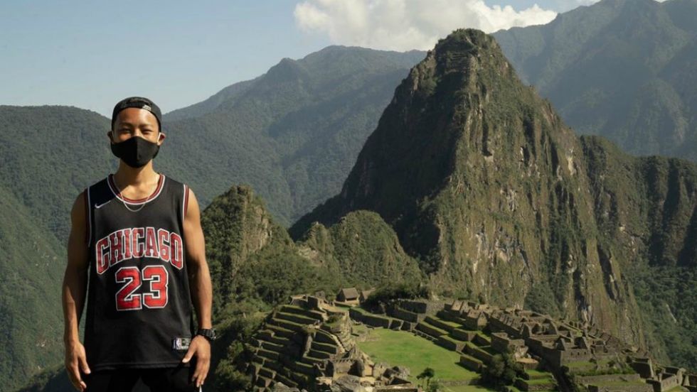 El turista japonés que se quedó varado siete meses a la espera de la reapertura del Machu Picchu.