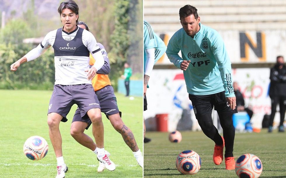 Marcelo Martins y Lionel Messi encabezarán a las selecciones de Bolivia y Argentina.