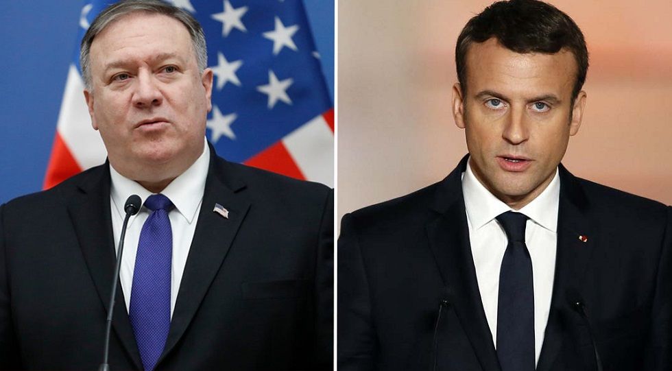 Mike Pompeo (i) y Emmanuel Macron felicitaron al presidente electo de Bolivia.