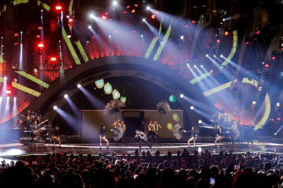 El concierto de Ricky Martin, uno de los artistas que actuó en el festival de este año.