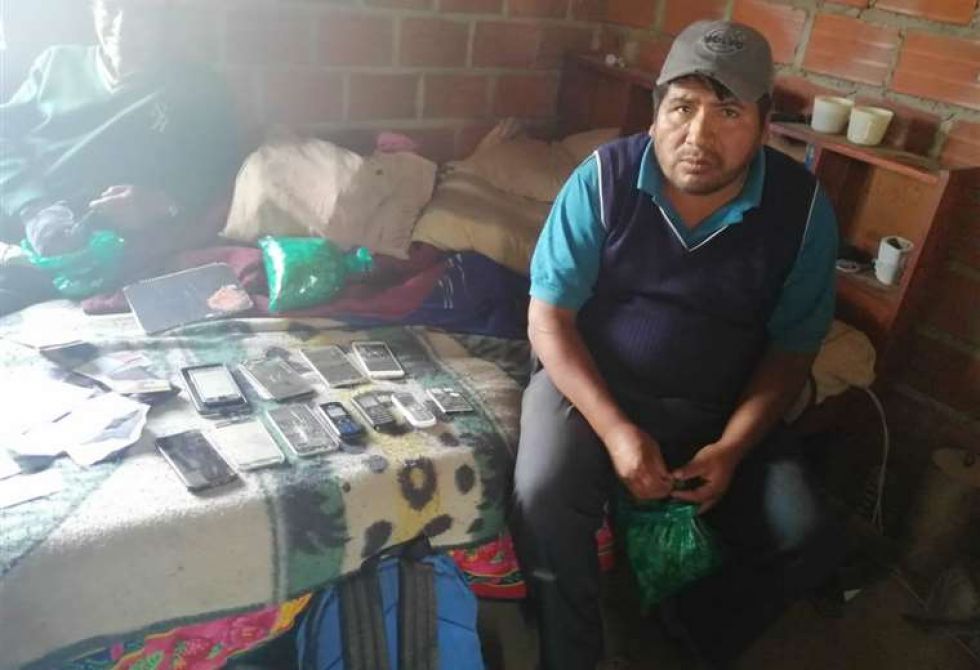 El chuquisaqueño fue capturado por la Policía en abril de este año.