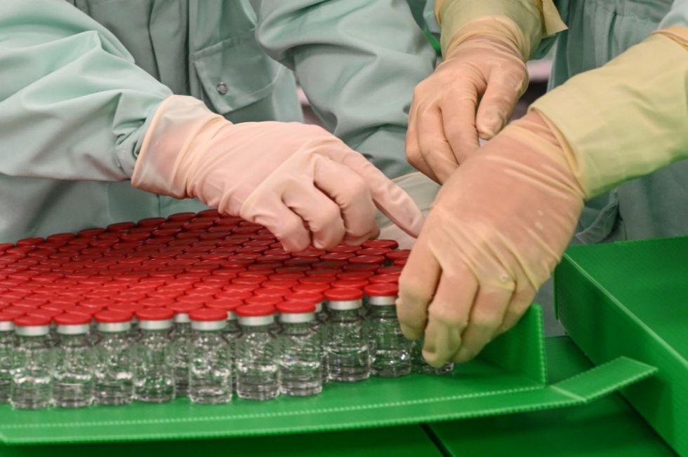Una imagen del laboratorio de la Universidad de Oxford, donde se produce una potencial vacuna contra el covid.